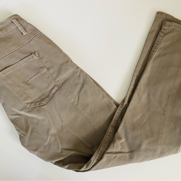 🆕 [Dorothee Schumacher] Khaki Skinny Cotton Pants Sz: 1 (XS) - Picture 2 of 8